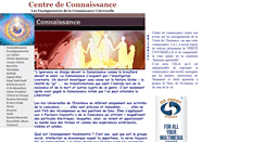 Desktop Screenshot of centredeconnaissance.org